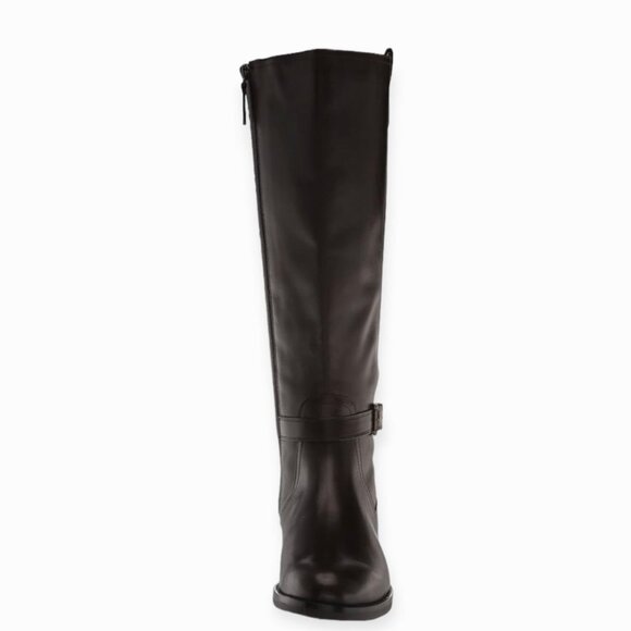 COLE HAAN Women's CAPE Stretch Mid Calf Flats Riding Boots Black Size 5.5 - Picture 4 of 8